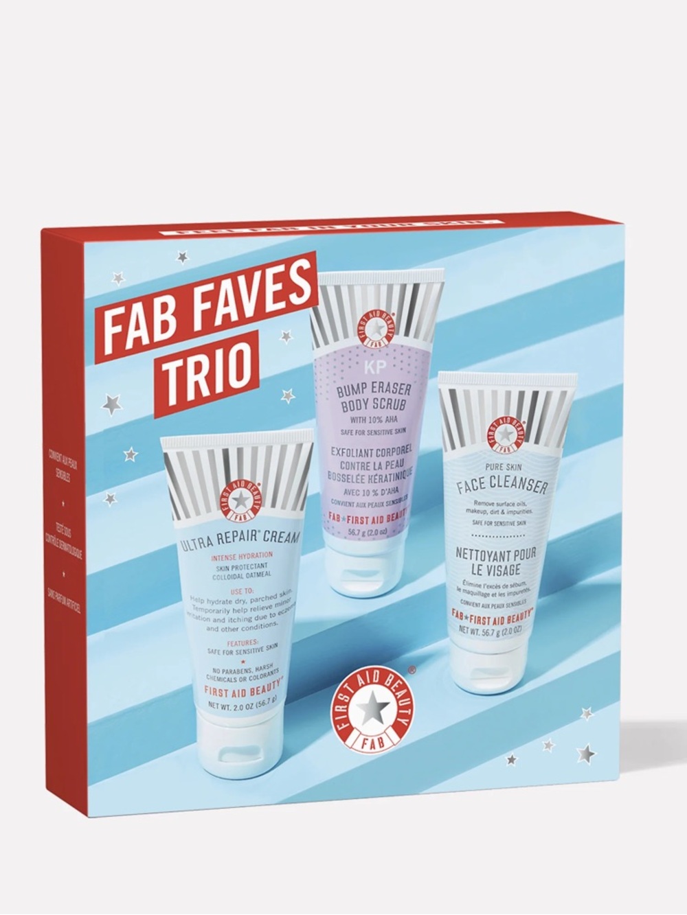 First Aid Beauty Fab Faves Trio - Gift Set NIB